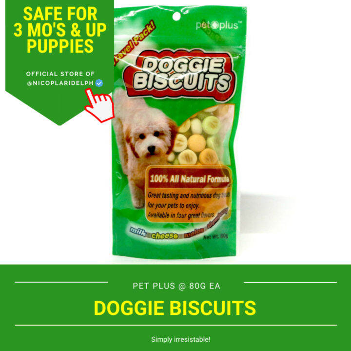 Doggie Biscuits Bilog 100 All Natural Formula, Great Tasting and
