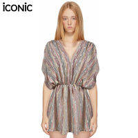 iCONiC GLITTER GLAMOROUS TOP #6101 เสื้อผญ ผ้ากลิตเตอร์ ฟรีไซส์ อก32-40 ยาว27" เนื้่อหรู ทรงหลวม ดึงยางใต้อก เสื้อราตรี เสื้อแฟชั่น เสื้อออกงาน เสื้อยาว