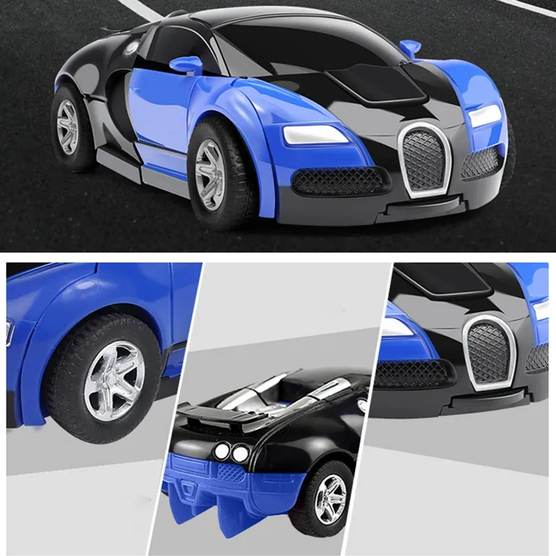 remote control bugatti transformer car toy