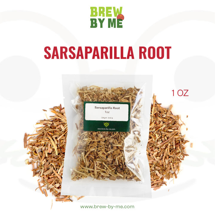 Sarsaparilla Root แบบแห้ง 1oz (28 กรัม) สำหรับแต่งกลิ่น เพิ่มรสชาติ คราฟโซดา ทำเบียร์