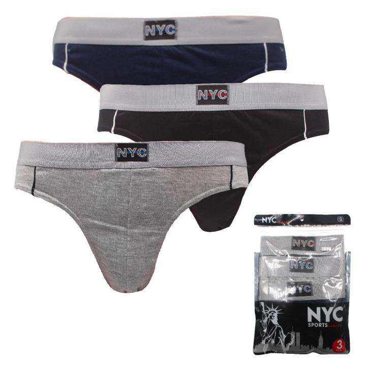 3 in 1 NYC Mens Underwear (N102) Lazada PH