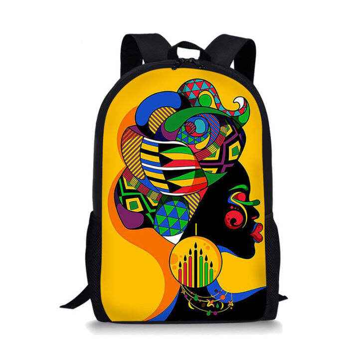 new-large-schoolbag-student-school-backpack-african-girl-printing-waterproof-primary-school-book-bag-for-teenagers-girls