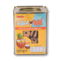 [พร้อมส่ง!!!] วีฟู้ดส์ แมกซ์เทสต์ บิสกิตกะทิไส้สับปะรด 430 กรัมVfood Max Teste Pineapple Biscuits 430g