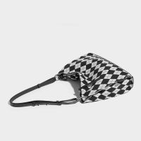 Small ck high-capacity female canvas bag new spring and summer of 2023 the checkerboard totes college students in class one shoulder BaoChao --ndjb238803