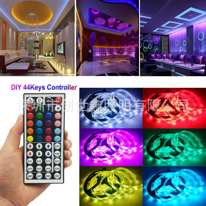 led-strip-5050-rgb-led-light-strip-waterproof-flexibility-12v-5m-10m-controller-adapter-diode-tape-ribbon-decorative-lights