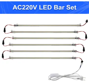 50CM /40CM /30CM LED Bar Light Series Connection 12V Hand Waving Sensor  Lamp Indoor Rigid Strip Under Cabinet Kitchen Lighting - AliExpress