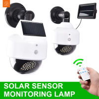 40 Led พลังงานแสงอาทิตย์แสง Motion Sensor การรักษาความปลอดภัยกล้อง D Ummy น้ำท่วมไฟกลางแจ้งสำหรับบ้านตกแต่งสวน