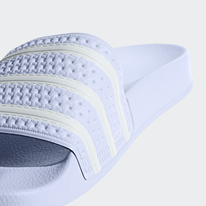 รองเท้าแตะ-adidas-adilette-slides-สีฟ้าแถบขาว