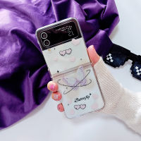 เคสป้องกันโทรศัพท์มือถือ ลายผีเสื้อ กันกระแทก สําหรับ Samsung Galaxy Z Flip 3 4 3 4 5 Flip5