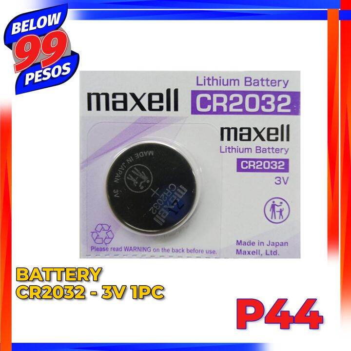 Below99pesos 1pc BATTERY CR2032 3V CMOS Motherboard Lazada PH