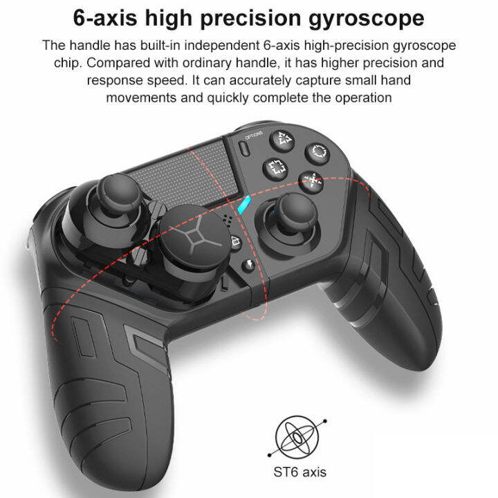 wireless-bluetooth-game-controller-for-ps4-eliteslimpro-console-for-gamepad-joysticks-with-programmable-back-button-turbo