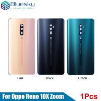 Bluesky สำหรับ OPPO Reno 10x ฝาหลังซูมด้านหลังฝาครอบประตูที่อยู่อาศัยฝาหลังที่เปลี่ยนฝาครอบ