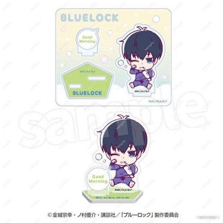 XP Blue Lock Figure Anime Model Toys Plate Holder Kitchens Yukimiya Sae  Nagi Rin Isagi Home Decor Collection Ornament Gift PX