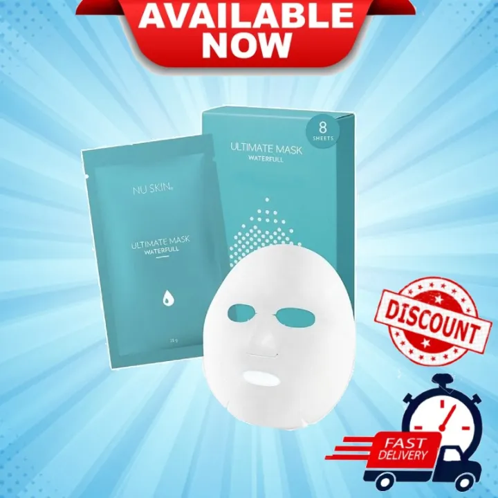 Nuskinn Nu Skin Ultimate Mask Waterfull 高效补湿极致面膜 | Lazada