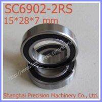 卐✿♀ Stainless ceramic bearing SC6902-2RS(15x28x7 mm) for HOPE NOVATEC wheel hubs replacement