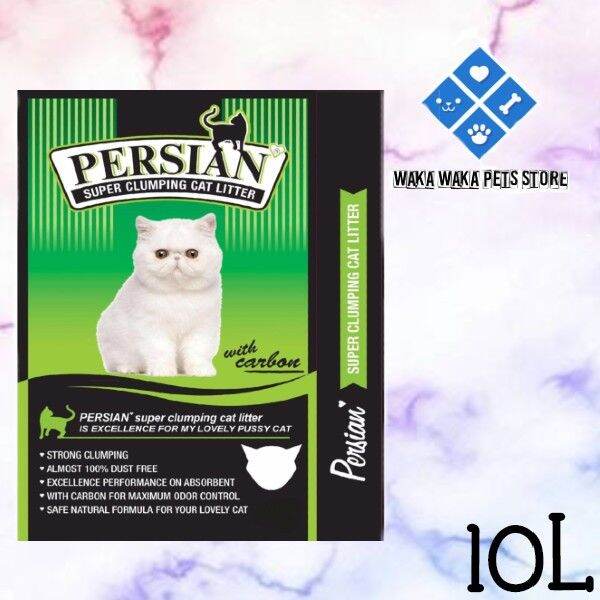 PERSIAN SUPER CLUMPING CAT LITTER 10KG Lazada
