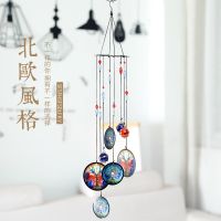 Europe and the United States cross-border creative printing plate metal feng shui bells hang act the role ofing household yard outdoor decoration festival gifts