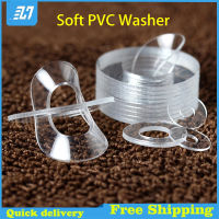 PVC Soft Wahser พลาสติกแบน Pade ปะเก็นโปร่งใสฉนวนกันความร้อนเครื่องซักผ้าสำหรับสกรู Bolt M1.3 1.4 M2 M2.5 M3 M4 M6 M8 M10 M12-Zkeir