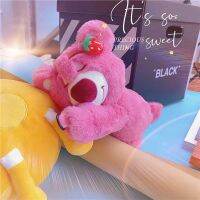 ร้อนดิสนีย์ Toy S TORY น่ารัก Lotso ยัดของเล่นตุ๊กตากระเป๋าเป้สะพายหลัง Kawaii อะนิเมะรูปสตรอเบอร์รี่หมีตุ๊กตากระเป๋าตลกของขวัญสำหรับเด็ก