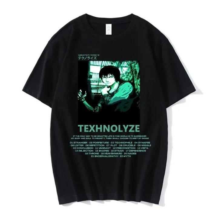มังงะ-texhnolyze-serial-experiments-lain-t-เสื้อ-anime-นิยายวิทยาศาสตร์-iwakura-กราฟิกเสื้อยืดเสื้อลำลองผู้ชายเสื้อผ้า-y2k