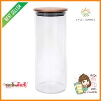 ขวดโหลแก้วฝาดึง KECH SS SLIM L 0.9 ลิตร สีใสGLASS CANISTER WITH PULL LID KECH SS SLIM L 0.9 CLEAR **ลดราคาจัดหนัก **