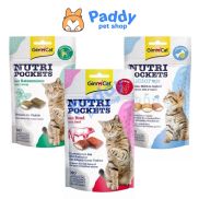 Bánh Quy Giòn Dinh Dưỡng Cho Mèo GimCat Nutri Pockets