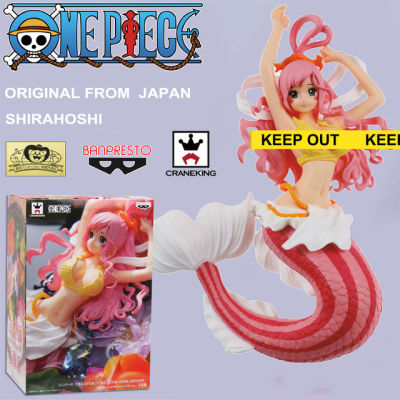 Figure ฟิกเกอร์ งานแท้ 100% แมวทอง Banpresto จาก One Piece วันพีซ เต็มพิกัดสลัดจอมลุย วันพีช CREATOR x Series Shirahoshi เจ้าหญิงชิราโฮชิ นางเงือก Ver Original from Japan Anime อนิเมะ การ์ตูน มังงะ คอลเลกชัน ของขวัญ New Collection Doll ตุ๊กตา Model โมเดล