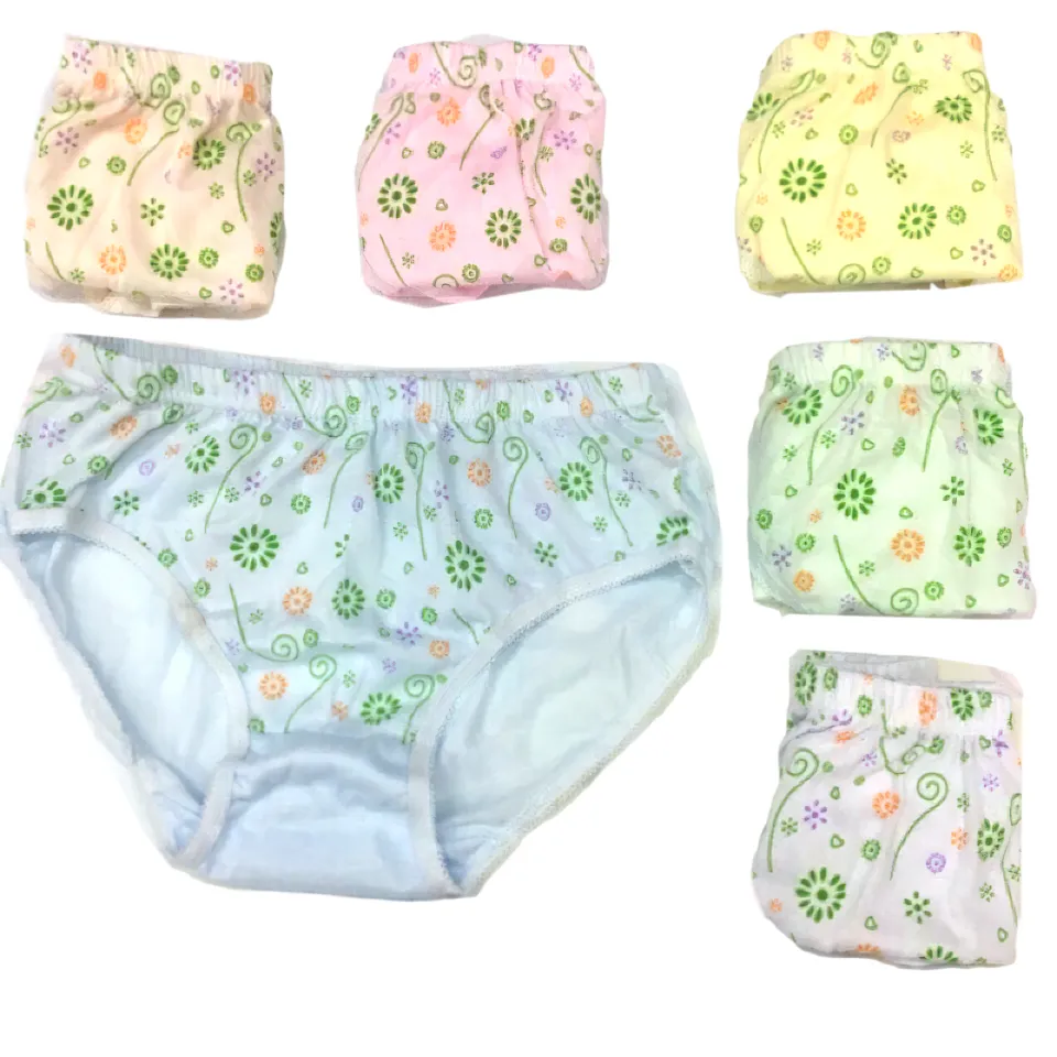COD 6 Pieces Soen/H&M Floral Women's Panty Underwear