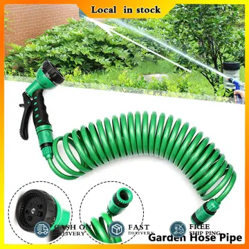 7.5M/15m retractable coil magic flexible garden water hose for car