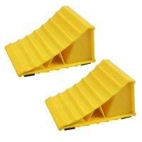 【YF】 Wheel Ramp  Skid Stop 2Pcs Chocks Slider Block for Car Travel Trailer RV Accessories Dropshipping