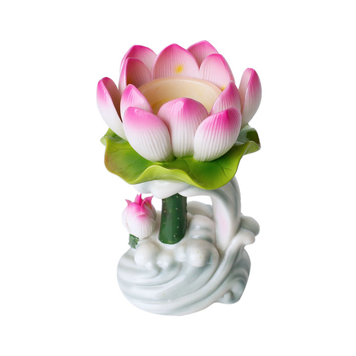 chinese-lotus-candlestick-home-decoration-buddhist-ceramics-decor-accessories-buddha-hall-butter-lamp-base-buddha-tools-supplies