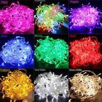 [Ricky Lighting] 10M 5M 100Led 40Led String Garland ต้นคริสต์มาส Fairy Luce กันน้ำสวนกลางแจ้งตกแต่งวันหยุด