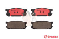 P49 030C ผ้าเบรก R (แท้ BREMBO รุ่น Ceramic) MAZDA MX-5 NB 1.8 (Roadster) ปี1998-2005