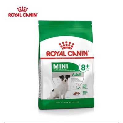 Royal Canin MINI ADULT 8+ ขนาด 2 Kg. อาหารสุนัขสูงวัย พันธุ์เล็ก ชนิดเม็ด อายุ 8 ปีขึ้นไป