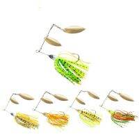 【cw】 1pcs Spinner Bait 13.5g Metal Hard Fishing Spinnerbait Pike Swivel Tackle Wobbler !