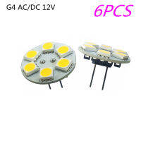 6ชิ้น AC DC 12โวลต์ G4 LED คริสตัลหลอดไฟจี้หลอดไฟ180องศาเปล่งเครื่องบินหลอดไฟ G4 AC12V LED lightt ขา LED คณะกรรมการ G4 DC12V