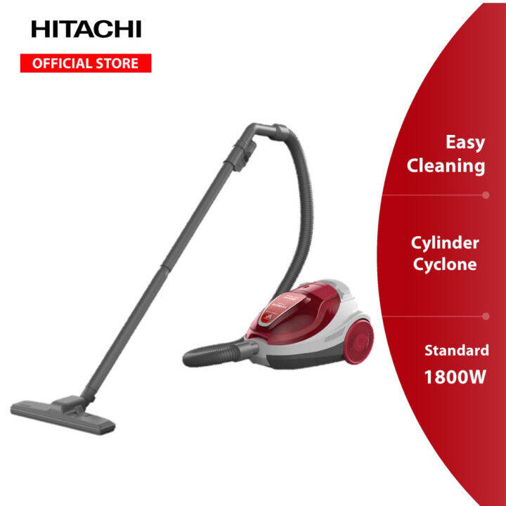 Hitachi Vacuum Cleaner Cylinder Cyclone Standard 1800W (Red) (CV