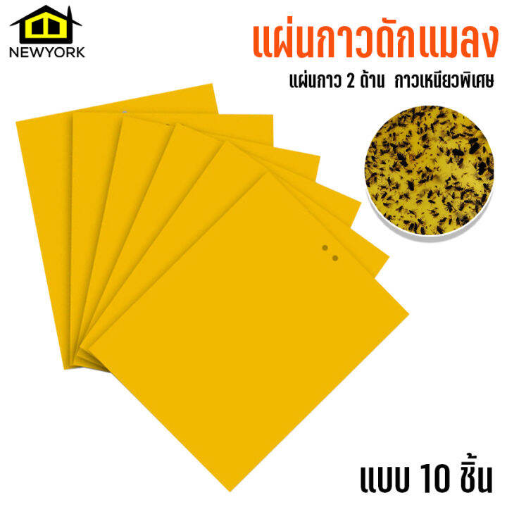 ยกแพ็ค-sticky-mat-มีหลายขนาด-ติดหัวยาก-แผ่นกาวดักแมลง-ฝุ่น-แผ่นกาวดักฝุ่น-ทนแดด-กันฝุ่น-ไม่มีสารเคมี-แผ่นดักแมลง