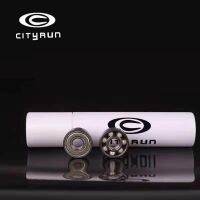 CITYRUN เซรามิกสีขาว608Z รองเท้าอินไลน์สปีดสเก็ต Bea 7ลูกกรงไนลอน Zro2การแข่งขันที่ราบรื่นเงียบสงบ608แผ่นรองสะโพกมืออาชีพ