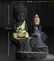 เบบี้บุดดา(BABY BUDDHA) สีเขียว สำหรับบูชา มาพร้อมกำยาน มีกลิ่นหอม