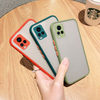 เคสมือถือ VIVO V20 se V21e V11i S1 Pro Y9s Y1s Y21s Y33s Y51A Y53s Y51 2020 Y11 Y12i Y17 Y19 Y15s Y15a Y21 Y33s Y52 Y72 Y76 Y91i Y93 Y95 Y12s Y12A Y20i 2021 Y20s Y30i Y50 Y91C กันรอย กันกระแทก เคสโทรศัพท์ ขอบสีผิวด้าน TPU Case