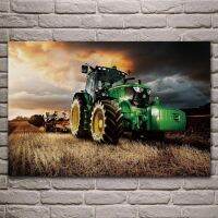 machine tractor farm industrial farming construction harvest posters on the wall picture home living room decoration KA319