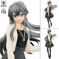 Figure ฟิกเกอร์ งานแท้ 100% Banpresto EXQ จากการ์ตูนเรื่อง Kantai Collection Kancolle คันไตคอลเลกชัน เรือรบ โมเอะ คังโคเระ Haruna ฮารุนะ Gris Blanco Ver Original from Japan Anime อนิเมะ การ์ตูน มังงะ คอลเลกชัน New Collection Doll ตุ๊กตา manga Model โมเดล