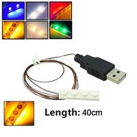 ไฟ LED รูปเมืองหลากสี1X 4บล็อกตัวต่อแบบทำมือสำหรับ USB ของขวัญโคมไฟไฟ Led สำหรับเด็กของเล่นถนนเมืองอิฐคลาสสิกแบบเปล่งแสง