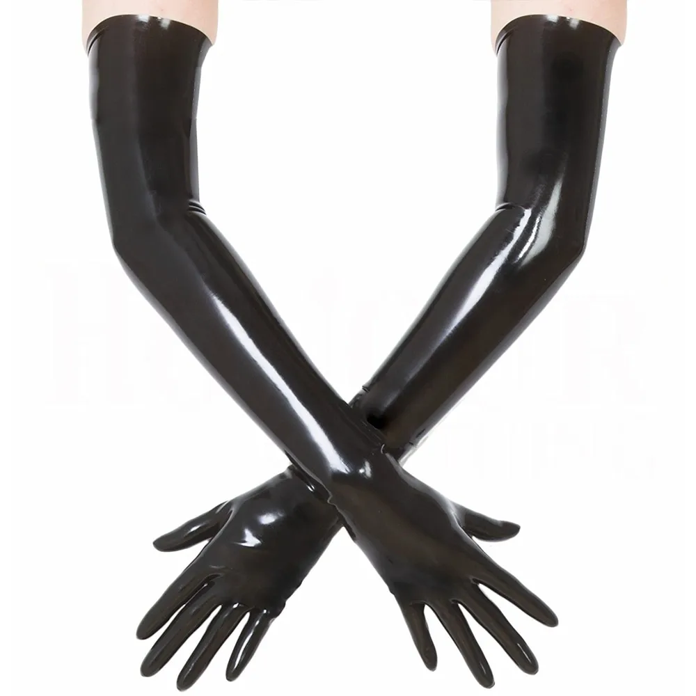 Naked Women With Latex Gloves