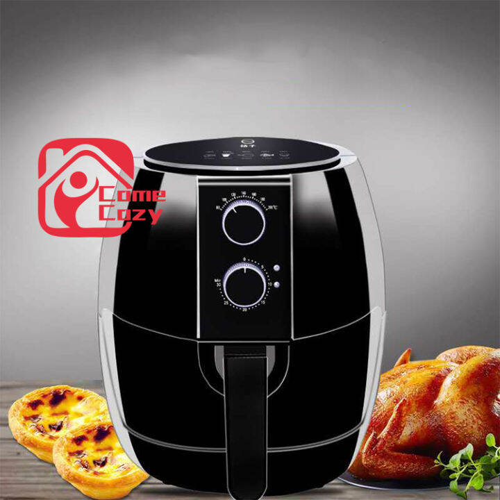 หม้อทอด-หม้อทอดไร้น้ำมัน-air-fryer-ความจุ-4-5l-ลิตร-รุ่น-zg303