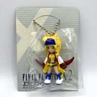 RIKKU พวงกุญแจโมเดล Final Fantasy X-2 FF Swing Rikku Figure Keychain 2" พวงกุญแจฟิกเกอร์ ไฟนอลแฟนตาซี 2003 Square Enix Bandai