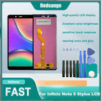 Redsange 2160X1080 6 LCD สำหรับ Infinix Note 5สไตลัสจอแสดงผล X605 + ชุดหน้าจอเครื่องแปลงเป็นดิจิทัลสัมผัสสำหรับ Note 5 X605 LCD