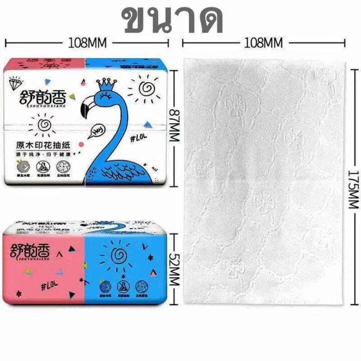 กระดาษทิชชู่-กระดาษทิชชู่อเนกประสงค์-ขนาดพกพา-1-กล่อง-40-ห่อ