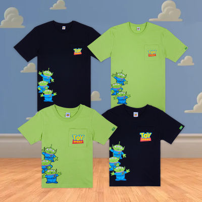 Toy Story Green Mens Family Mens Crops and Childrens T-shirts Hot Alien Men Perfect 100% Studio Characters